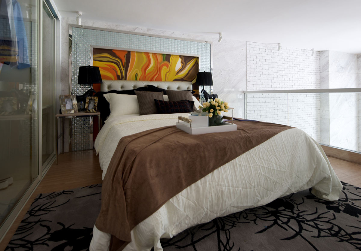 龍湖九里晴川-現(xiàn)代簡約-臥室設計效果圖