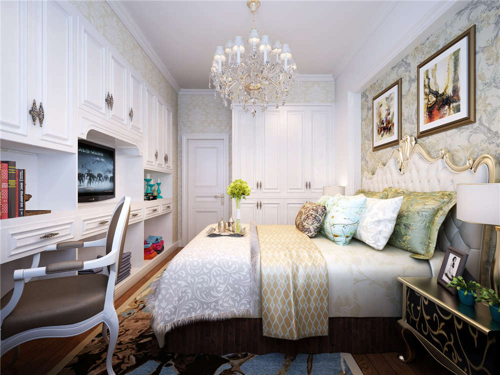 龍湖九里晴川-現(xiàn)代簡約-臥室設(shè)計(jì)效果圖