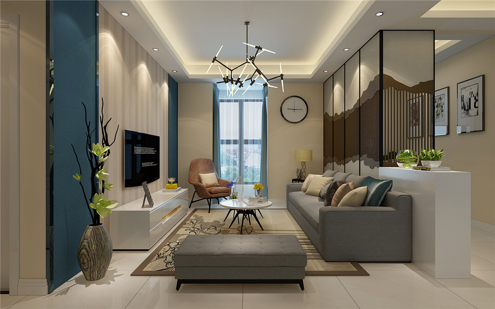 龍湖九里晴川-現(xiàn)代簡約-臥室設(shè)計(jì)效果圖